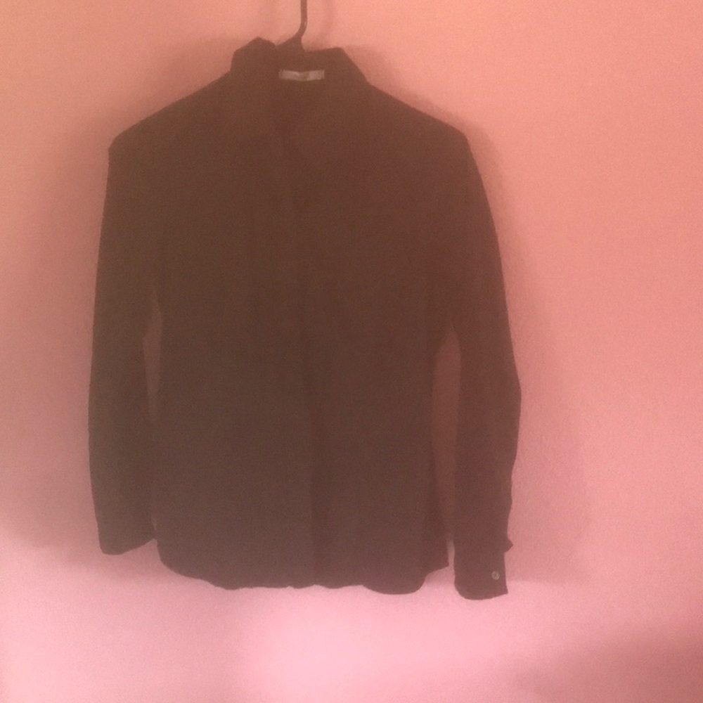 Black button up